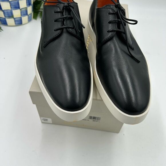 Men’s Santoni leather lace up Oxford’s size 9, made in Italy - Picture 3 of 9
